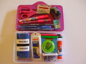 Back to School Survival Kit Pink